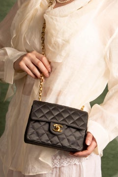 Chanel Classic Square bag by Karl Lagerfeld circa 1990