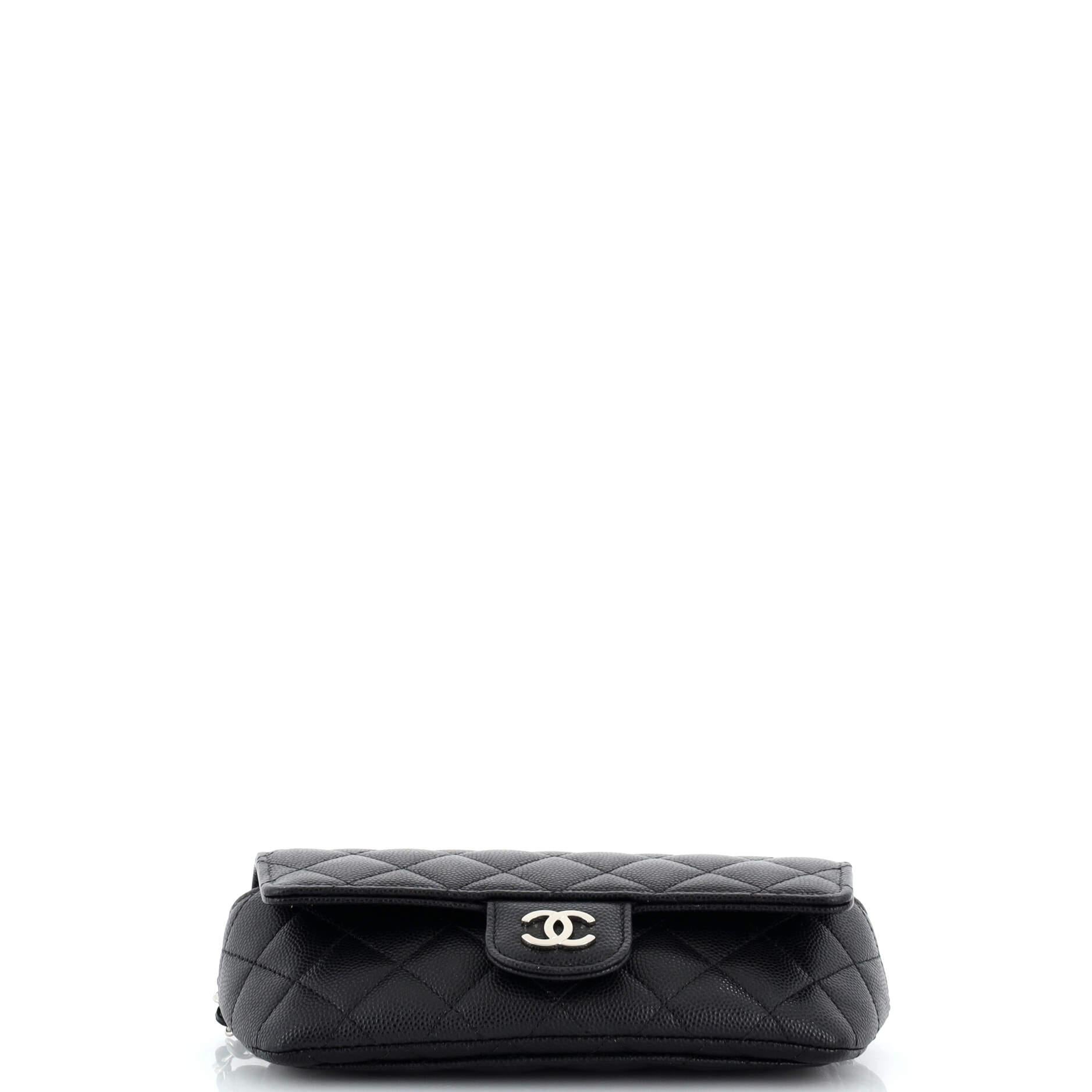 Chanel Classic Sunglasses Case with Chain Quilted Caviar 1