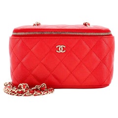 Chanel Mini Vanity Camellia Bag Red BN