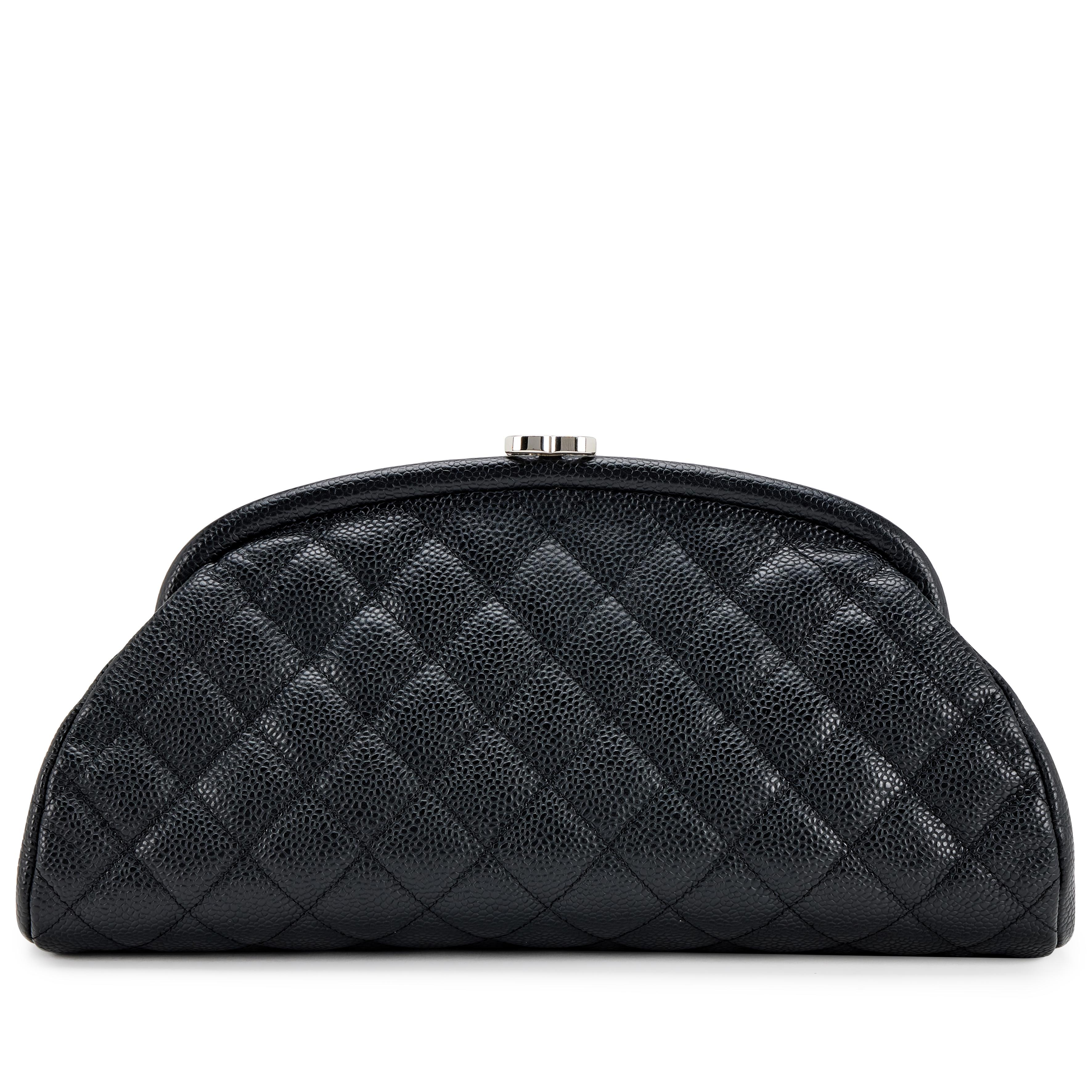 chanel timeless clutch caviar