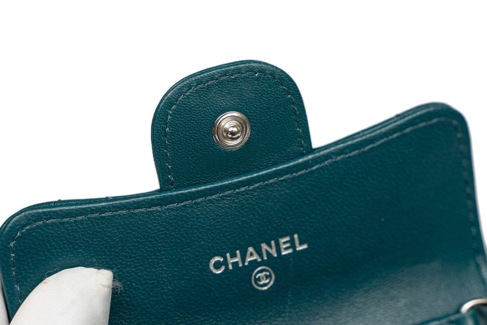 Chanel Classic Wallet On Chain (WOC) Micro Square For Sale 2