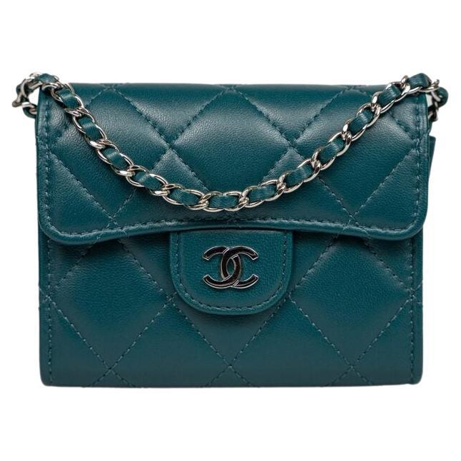 Chanel Classic Wallet On Chain (WOC) Micro Square For Sale