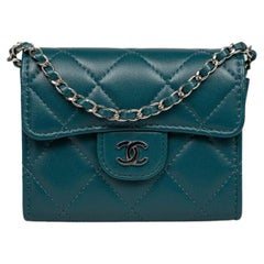Chanel Classic Wallet On Chain (WOC) Micro Square