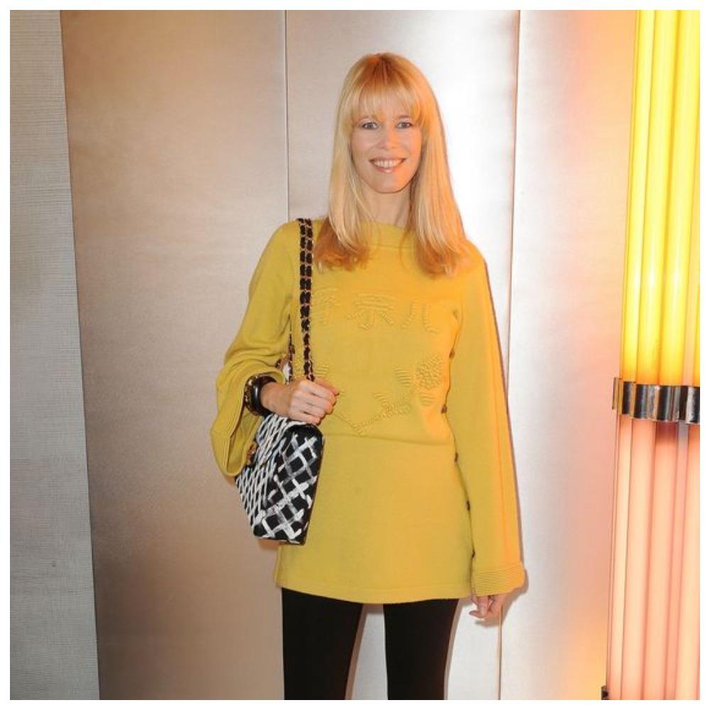 Chanel & Claudia Schiffer 2010 Paris / SHANGHAI Cashmere Tunic Dress In Excellent Condition In Алматинский Почтамт, KZ