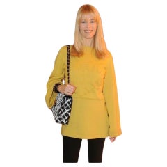 Chanel & Claudia Schiffer 2010 Paris / SHANGHAI Cashmere Tunic Dress