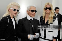 Chanel Claudia Schiffer Paris / Miami Iconic Dress