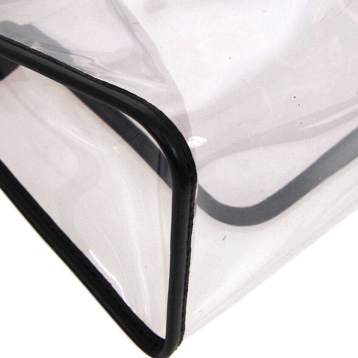 chanel clear tote