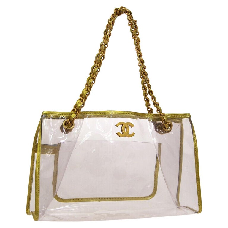 Chanel Clear Bag - 49 For Sale On 1Stdibs | Chanel Transparent Bag, Clear  Chanel Bag, Chanel Transparent Bag Price