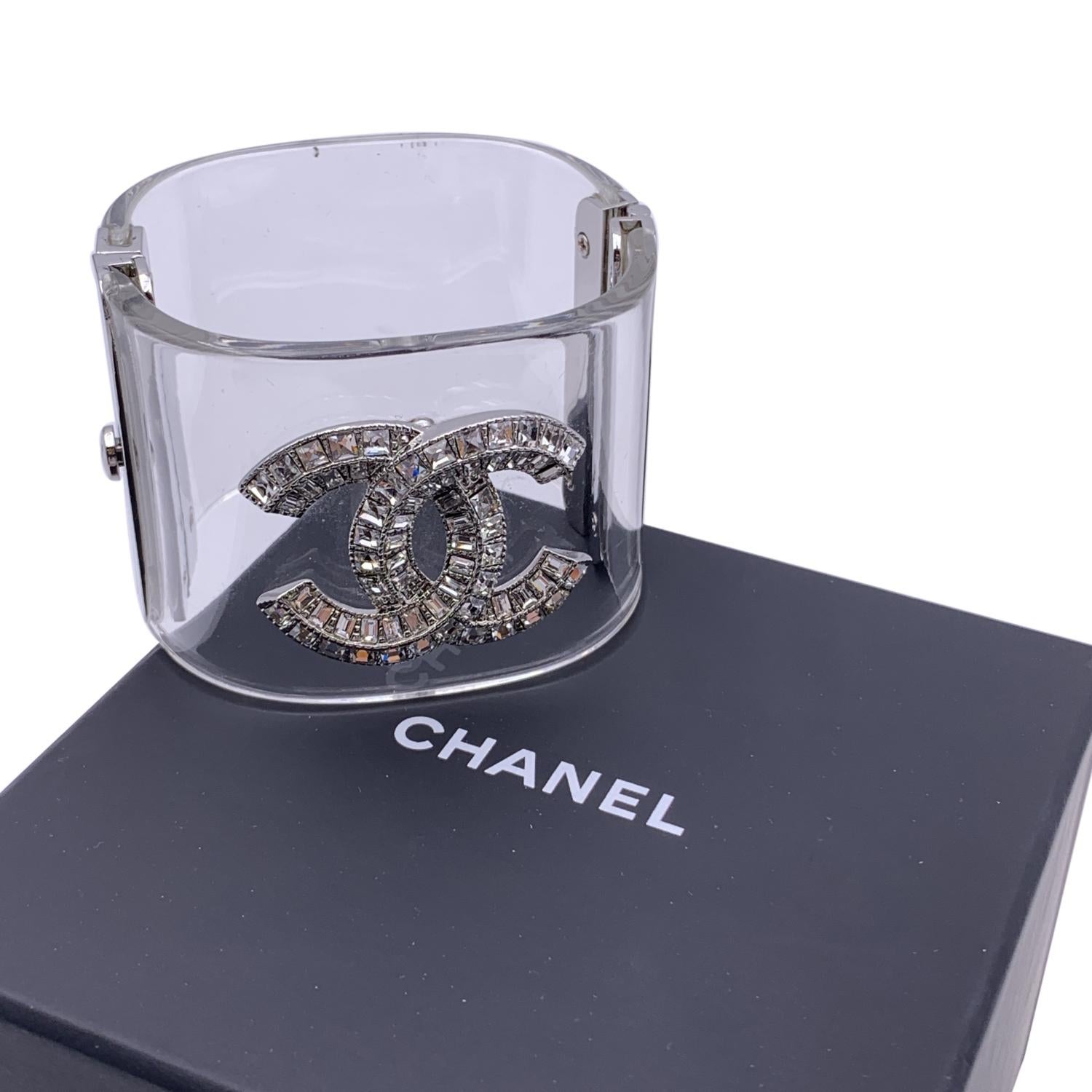 chanel clear cuff bracelet