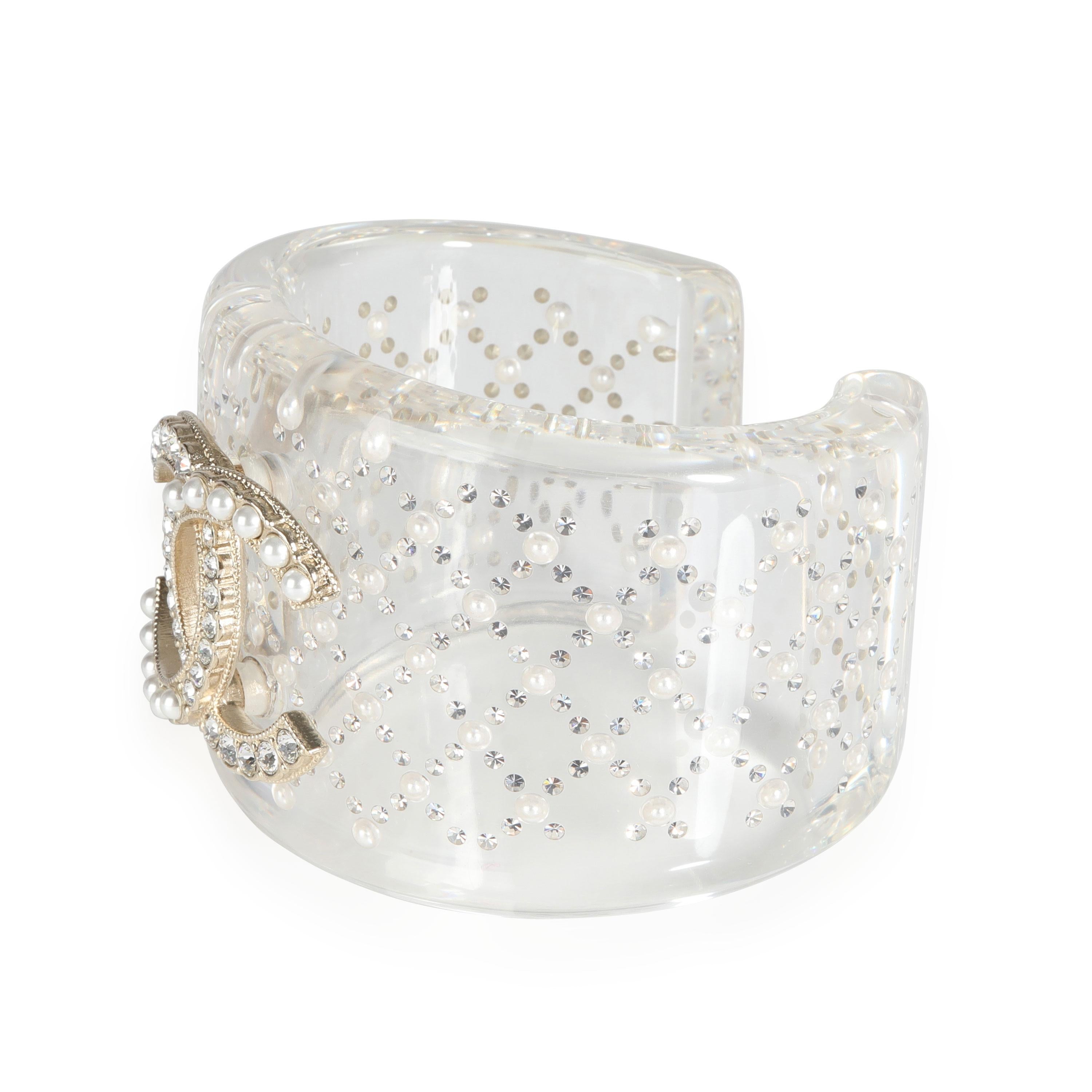 chanel pearl cuff