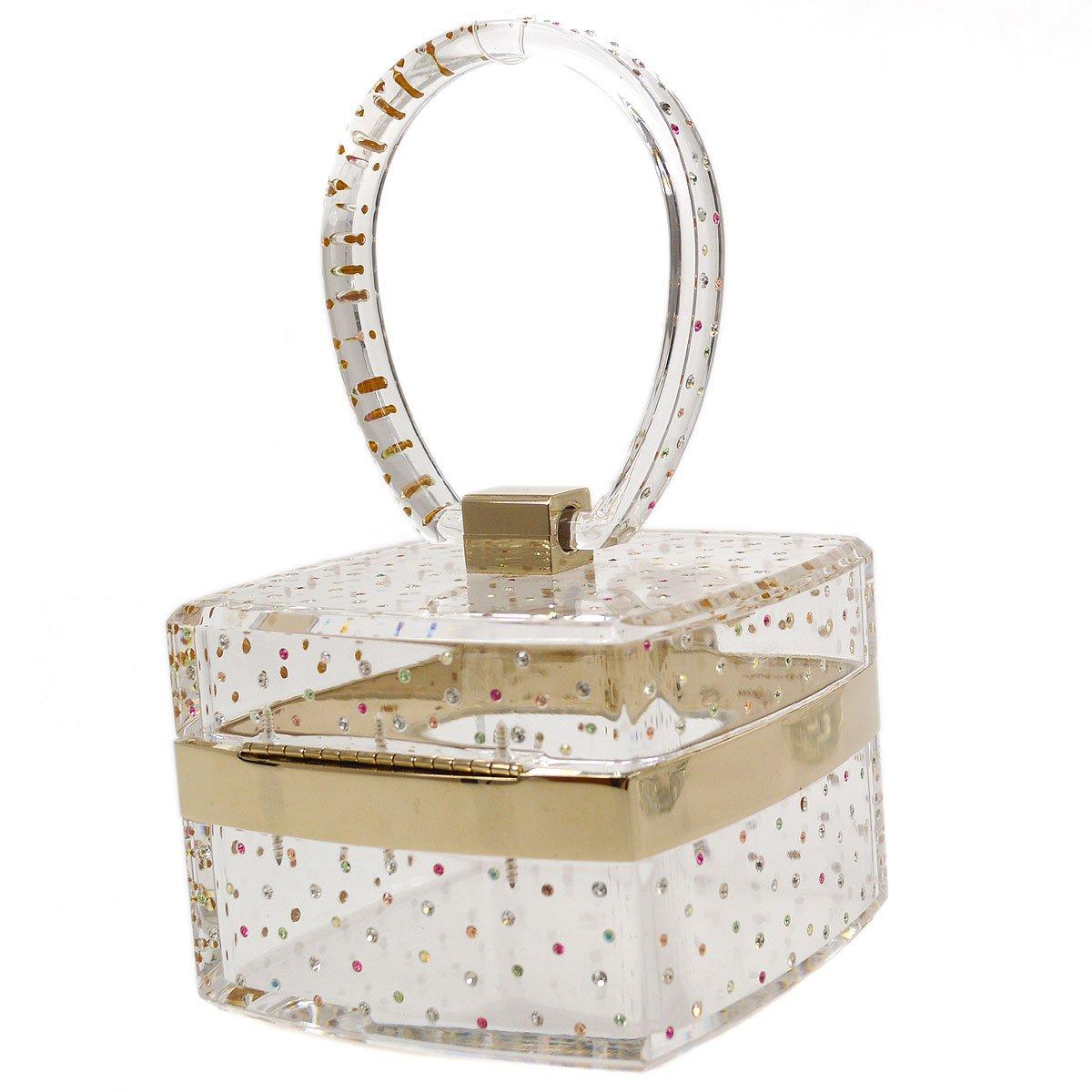 Chanel clear box bag cheap