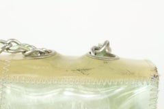 Chanel Clear Vinyl Patchwork Naked Flap Chain Translucent Bag 1025c27