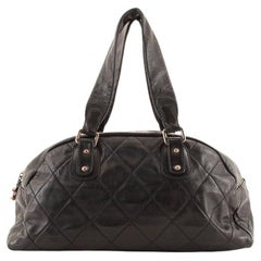 Chanel Cloudy Bundle Bowler Bag Quilted Lambskin