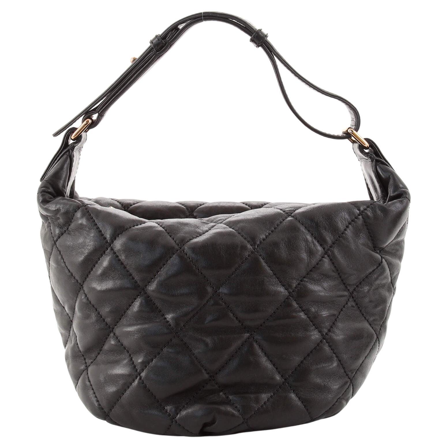 Chanel Cloudy Bundle Hobo Quilted Lambskin