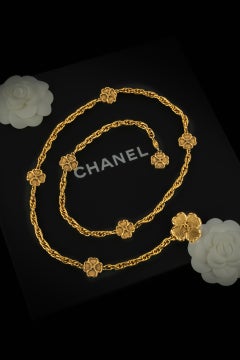 Chanel clover belt 1983