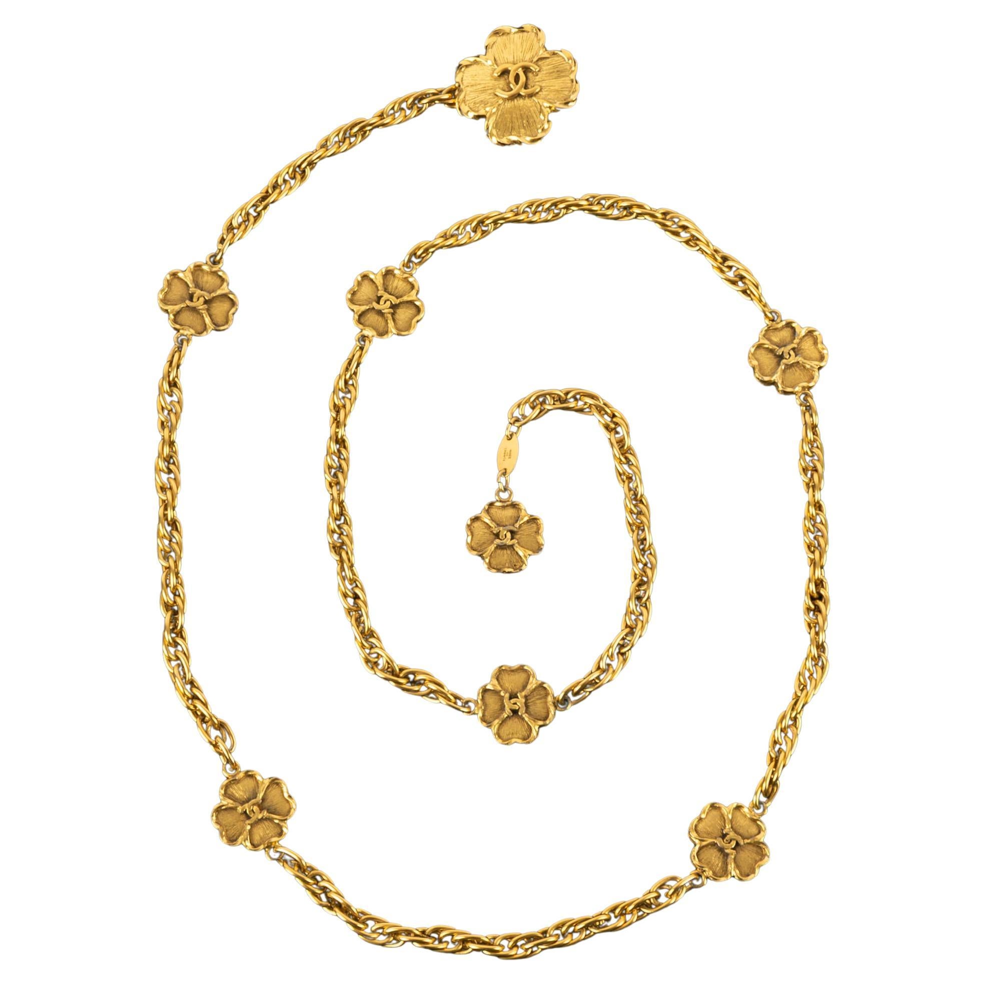 Chanel Kleeblattgürtel 1983