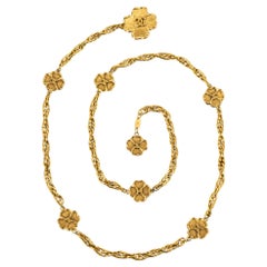 Chanel Kleeblattgürtel 1983