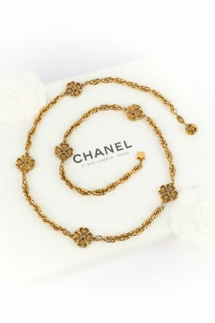 Chanel clover necklace 1983