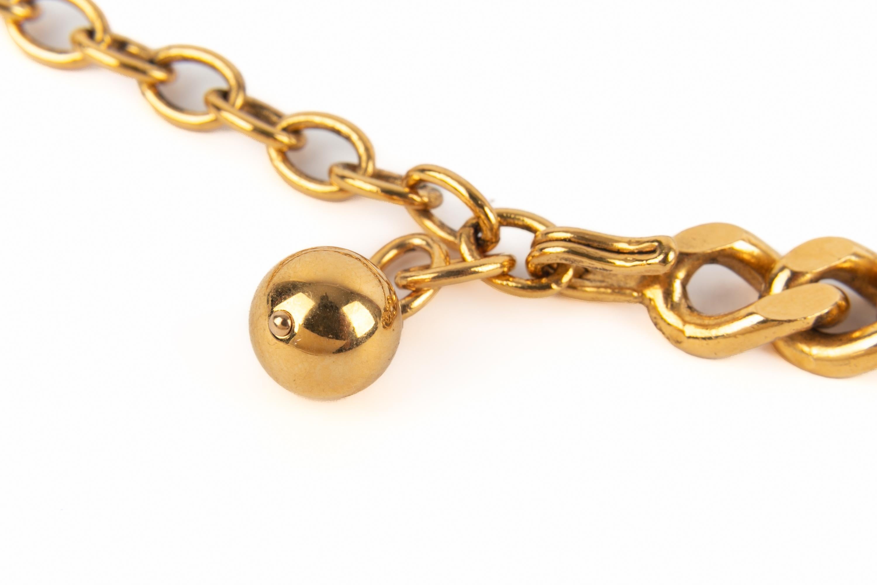 Chanel clover necklace 1985s For Sale 3