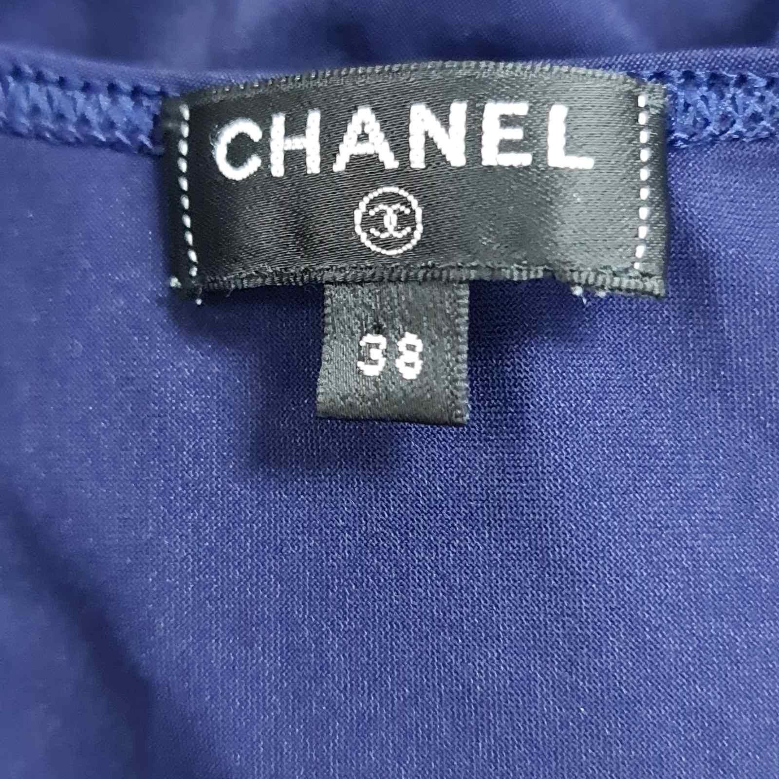Chanel Club Navy one piece Swimsuit  For Sale 2