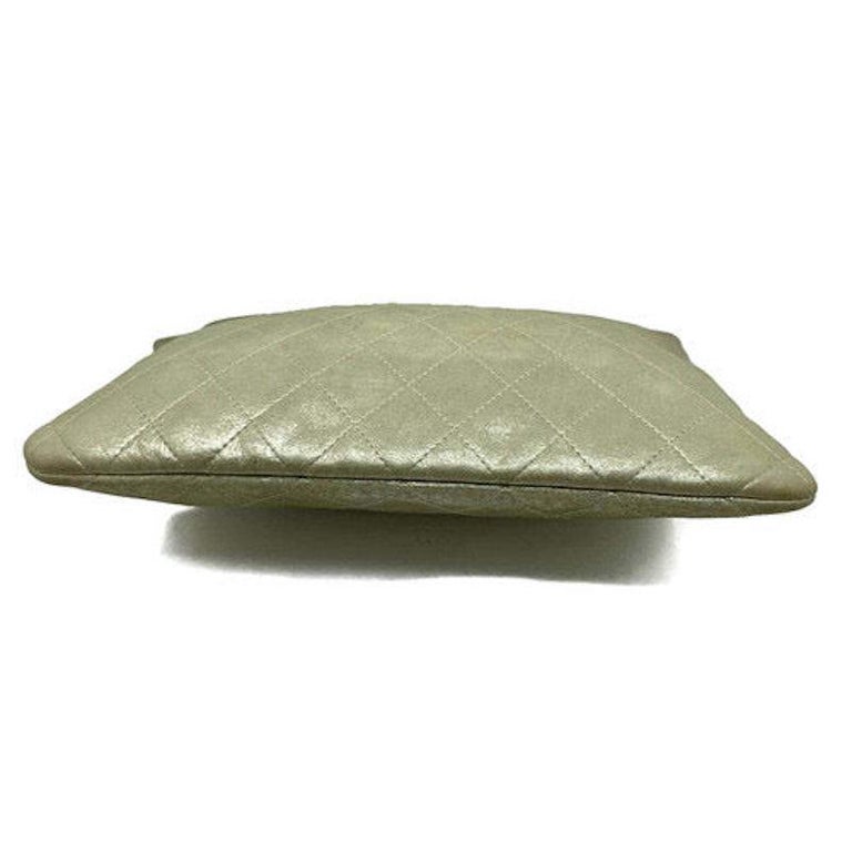 Chanel Bottle Top Leather Clutch