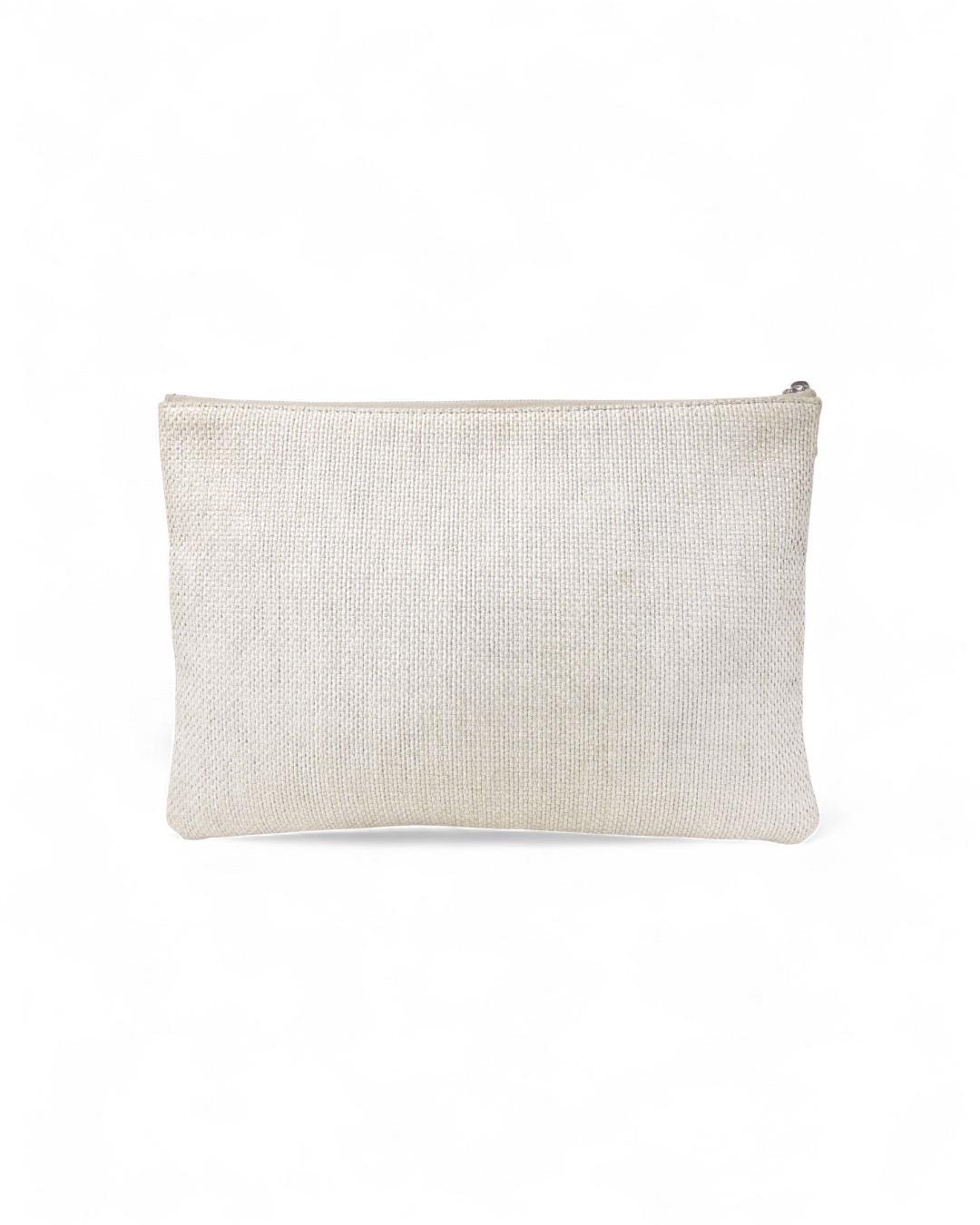 da uomo o donna Chanel Clutch Deauville Medium Grigia in vendita