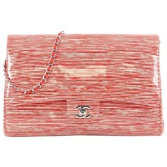 Chanel Clutch with Chain Printed Patent