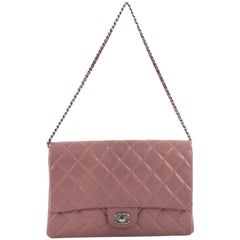 Chanel Clutch with Chain Quilted Caviar