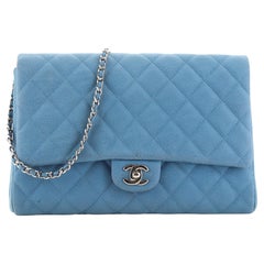 Chanel Clutch with Chain Quilted Caviar