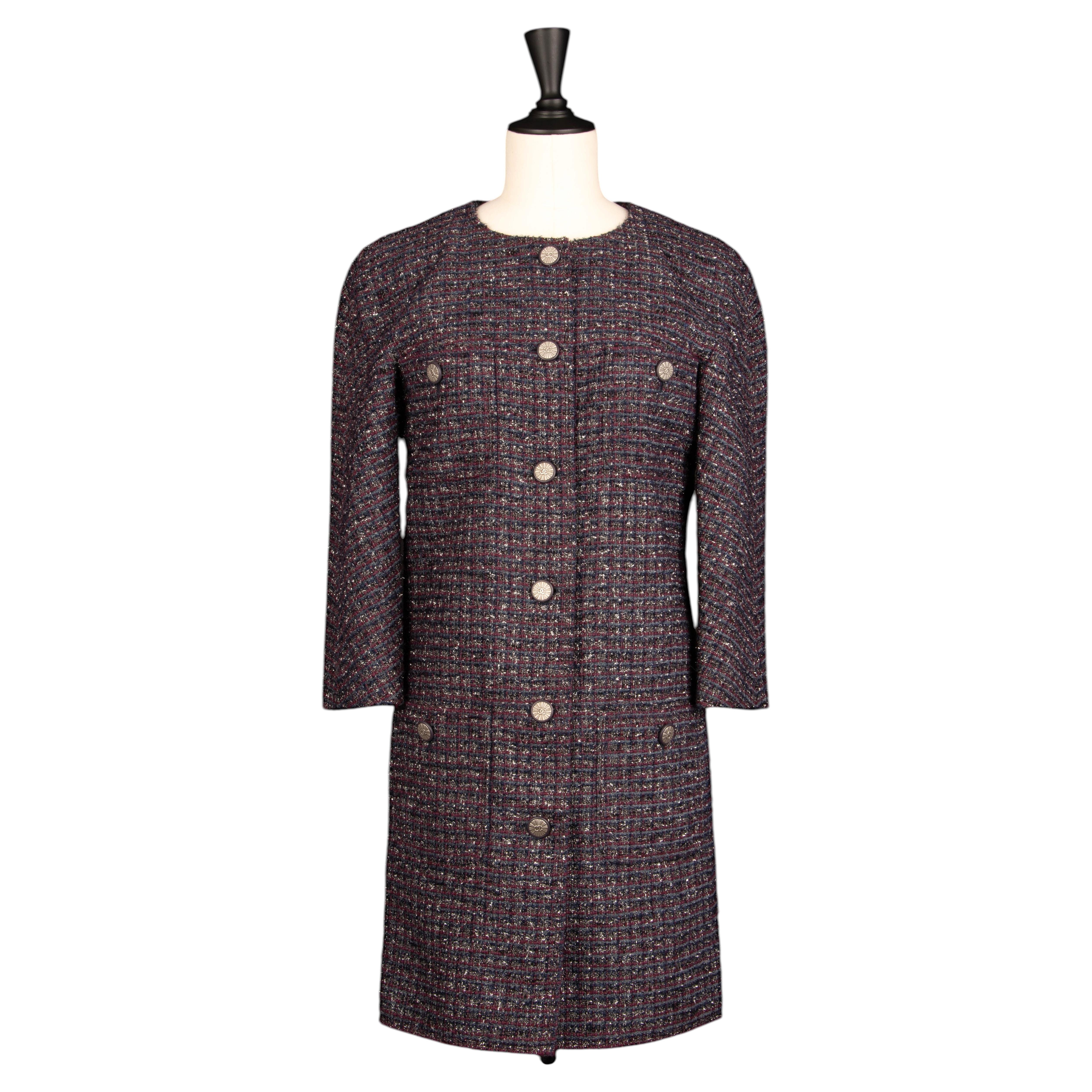 Chanel coat by Karl Lagerfeld circa 2014 For Sale