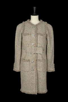 Chanel coat by Karl Lagerfeld Winter 2017
