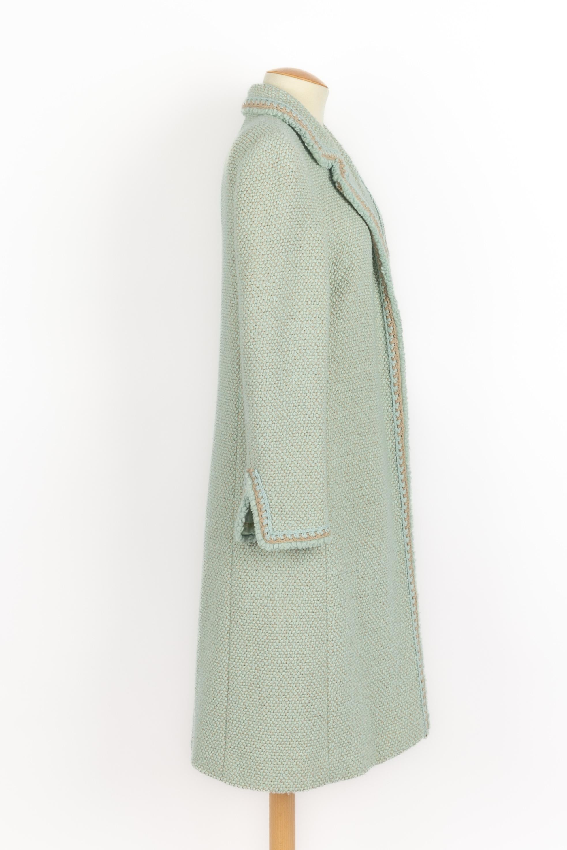 Chanel Mantel Herbst 2000 im Zustand „Hervorragend“ im Angebot in SAINT-OUEN-SUR-SEINE, FR