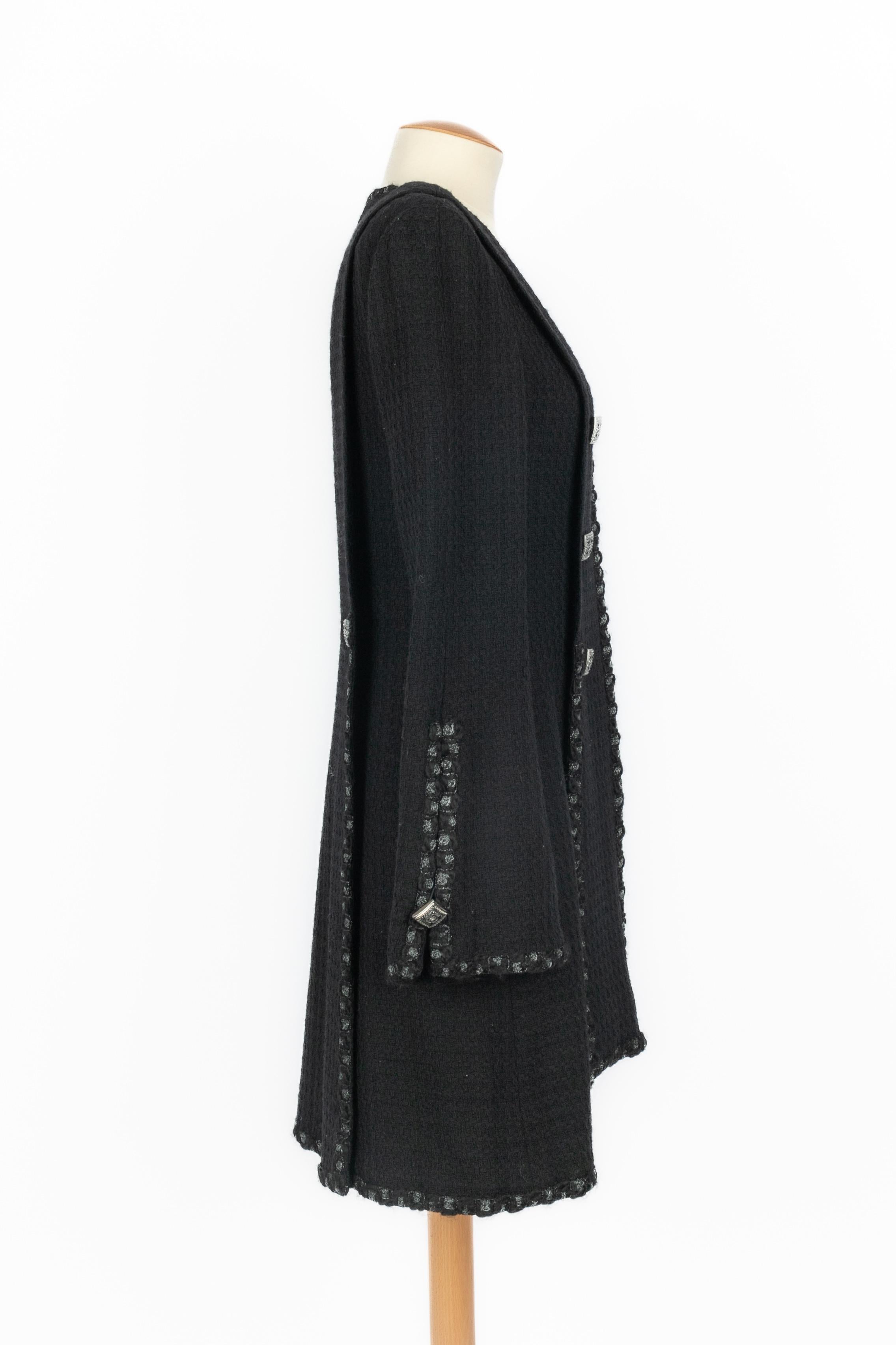 Abrigo Chanel París-Bizance 2011 Negro en venta