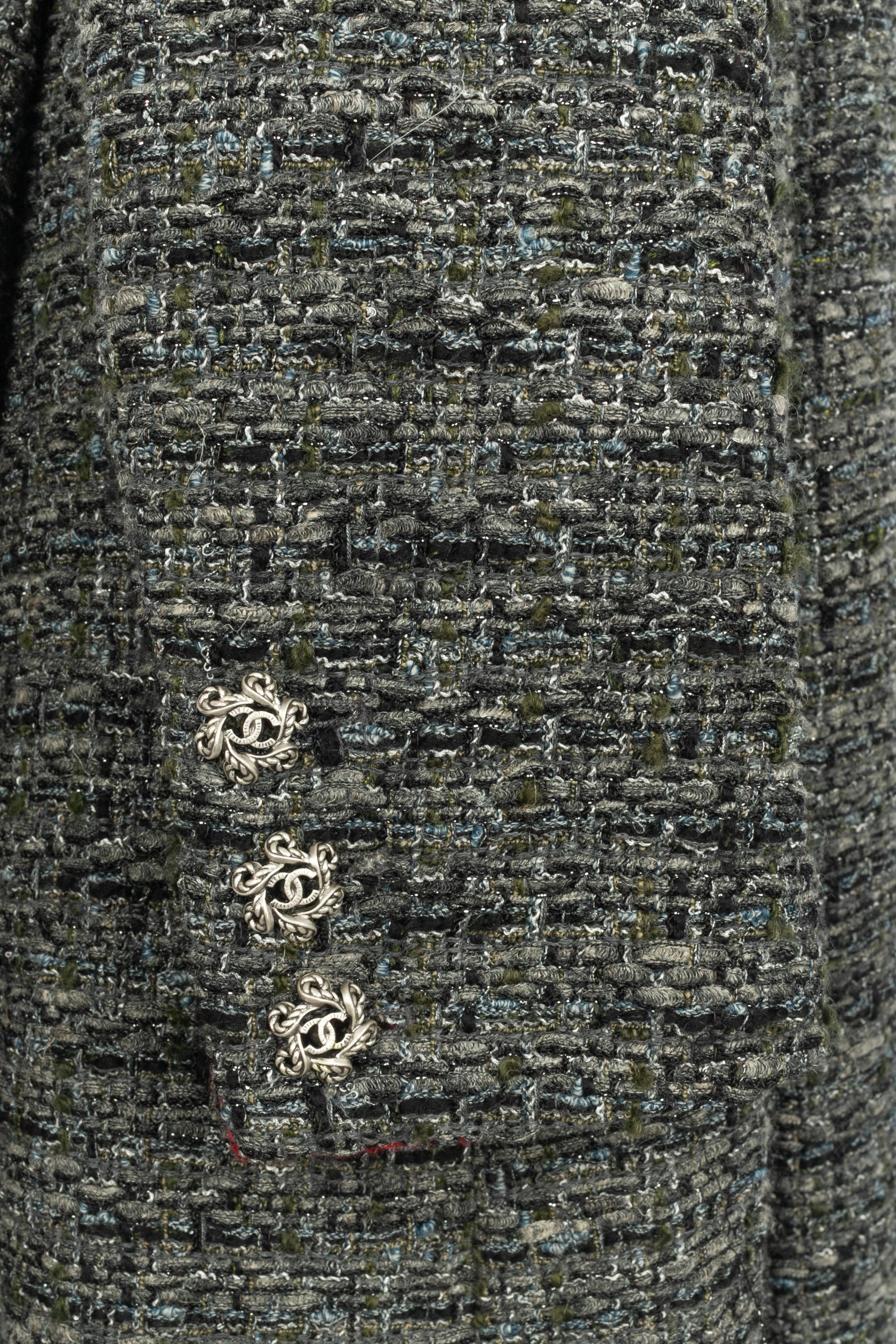 Donna Cappotto Chanel 'Paris-Salzburg' Pre-fall 2015 in vendita