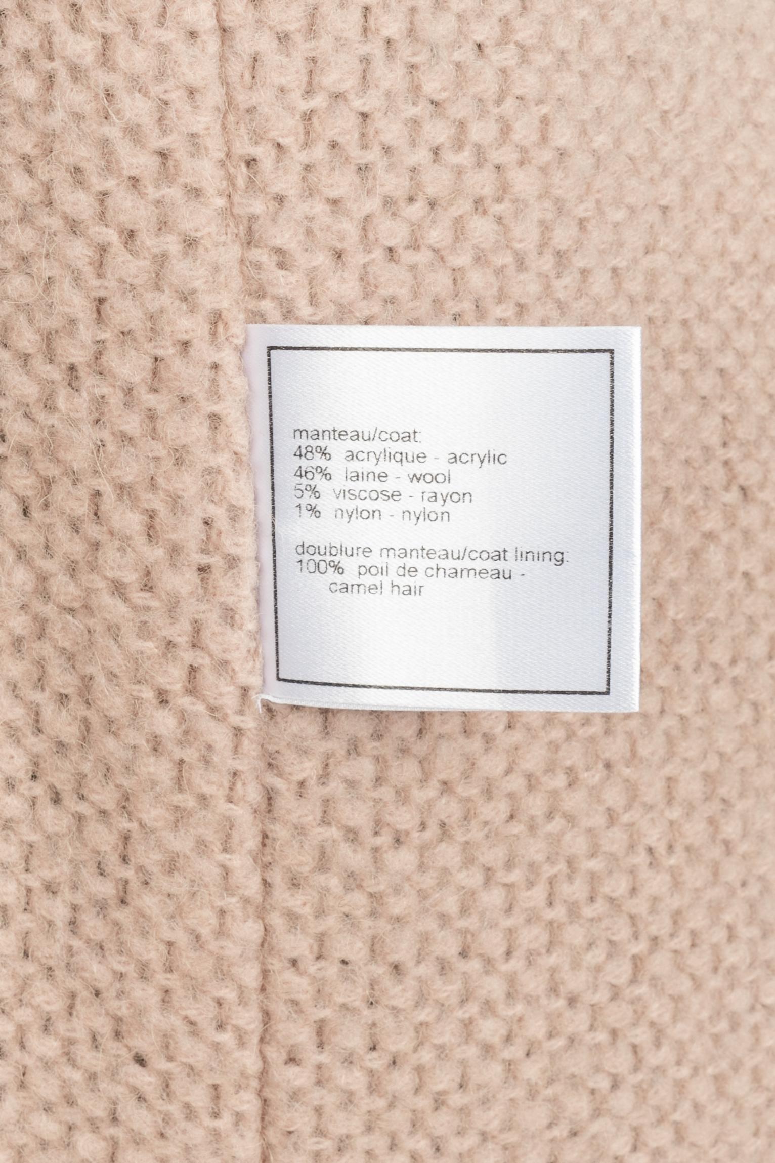 Cappotto Chanel Inverno 1999 in vendita 7