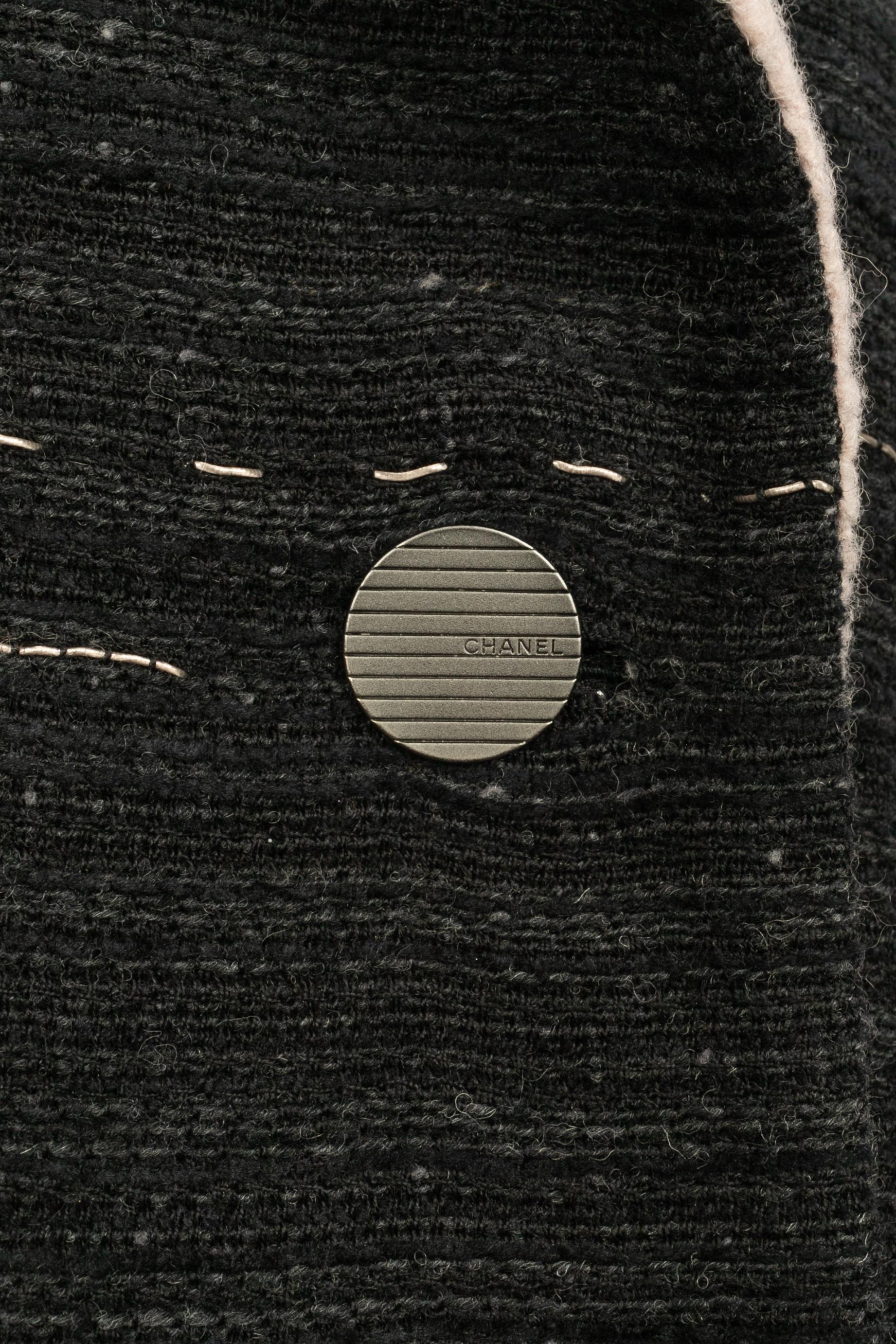 Cappotto Chanel Inverno 1999 In condizioni ottime in vendita a SAINT-OUEN-SUR-SEINE, FR