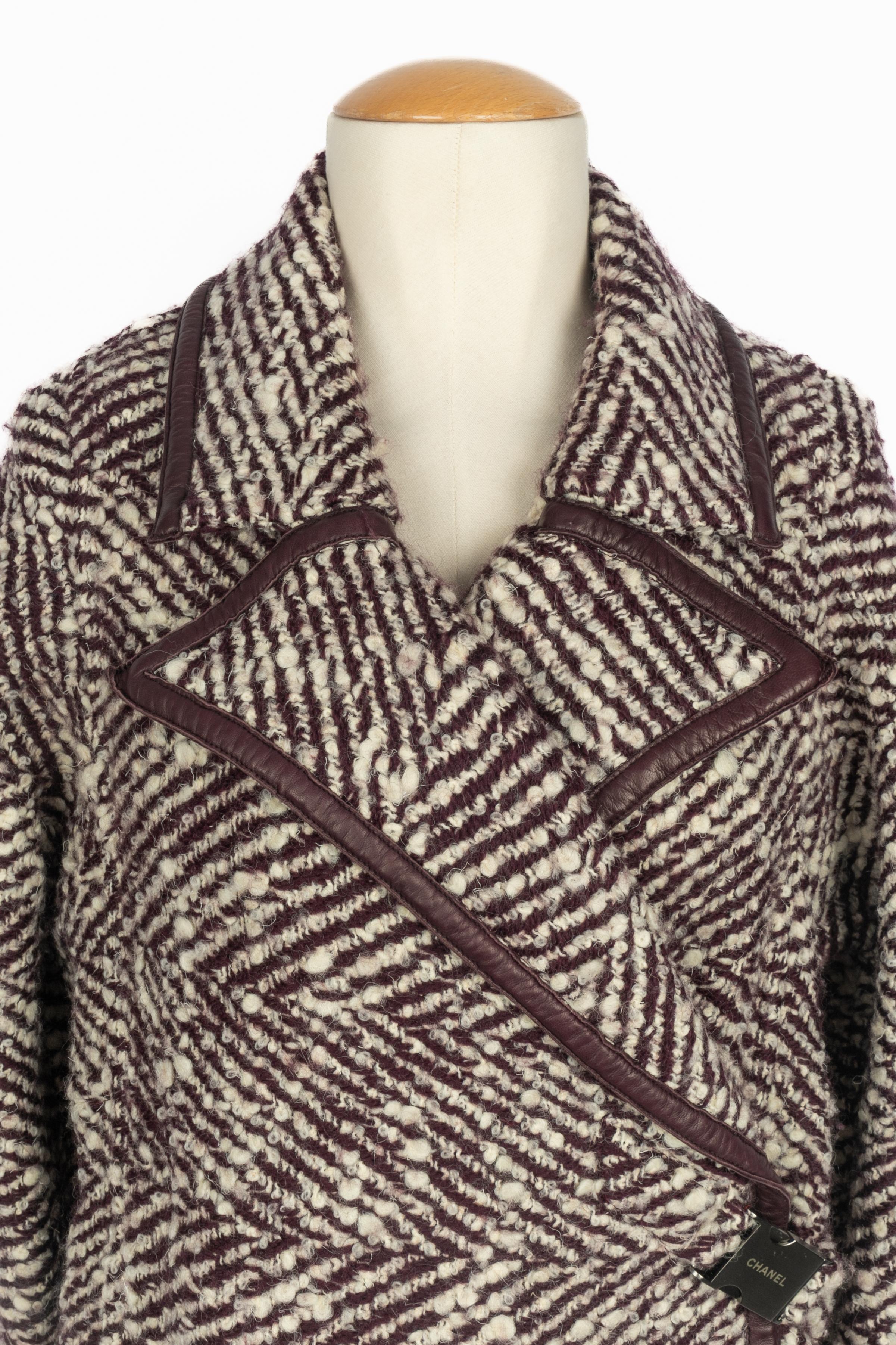 Grigio Cappotto Chanel inverno 2000 in vendita