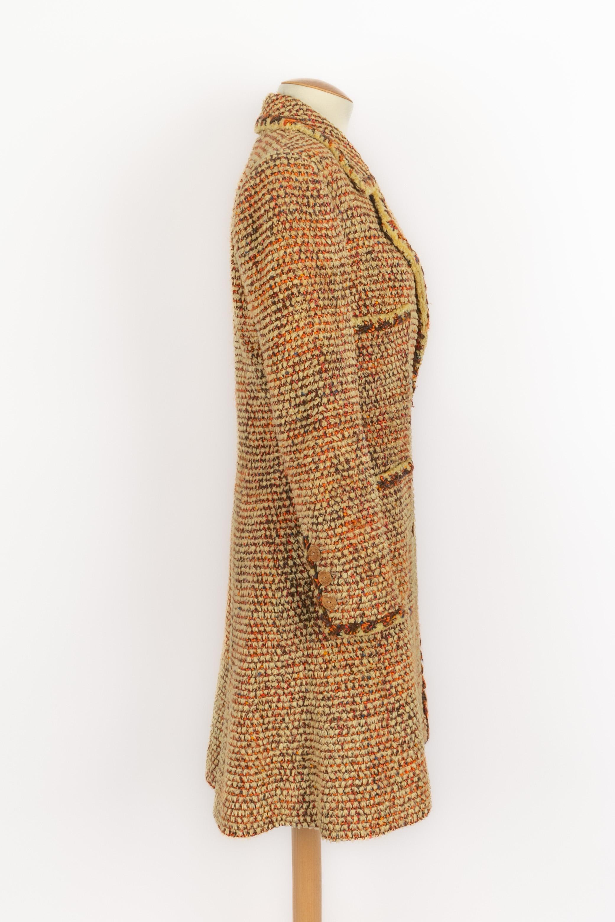 Cappotto Chanel Inverno 2001 In condizioni ottime in vendita a SAINT-OUEN-SUR-SEINE, FR