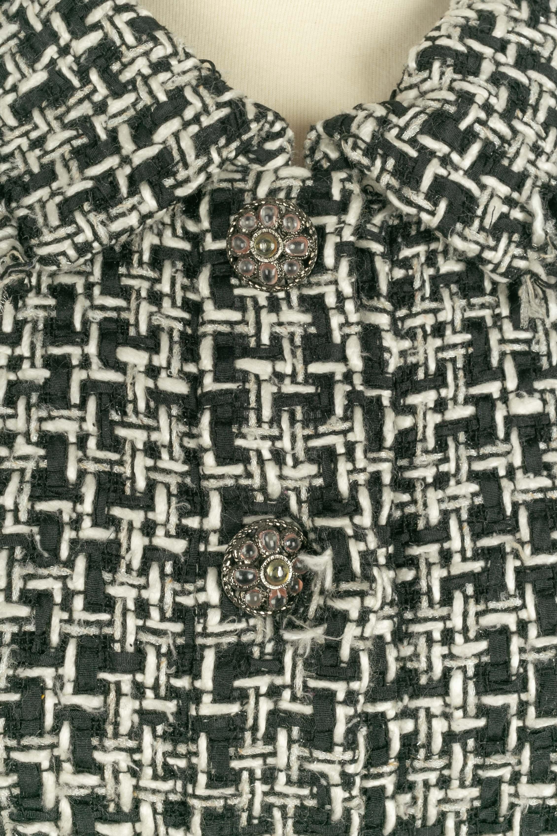Grigio Cappotto Chanel Inverno 2010 in vendita