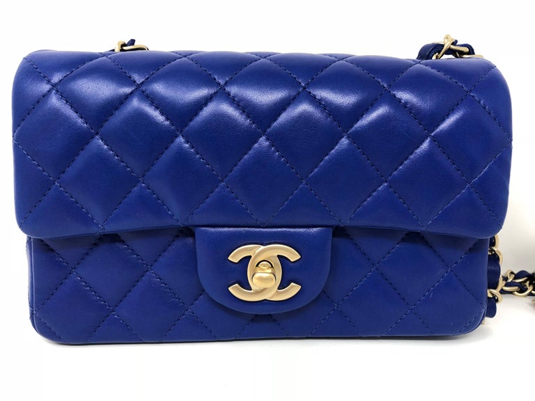 Chanel Cobalt Blue Mini