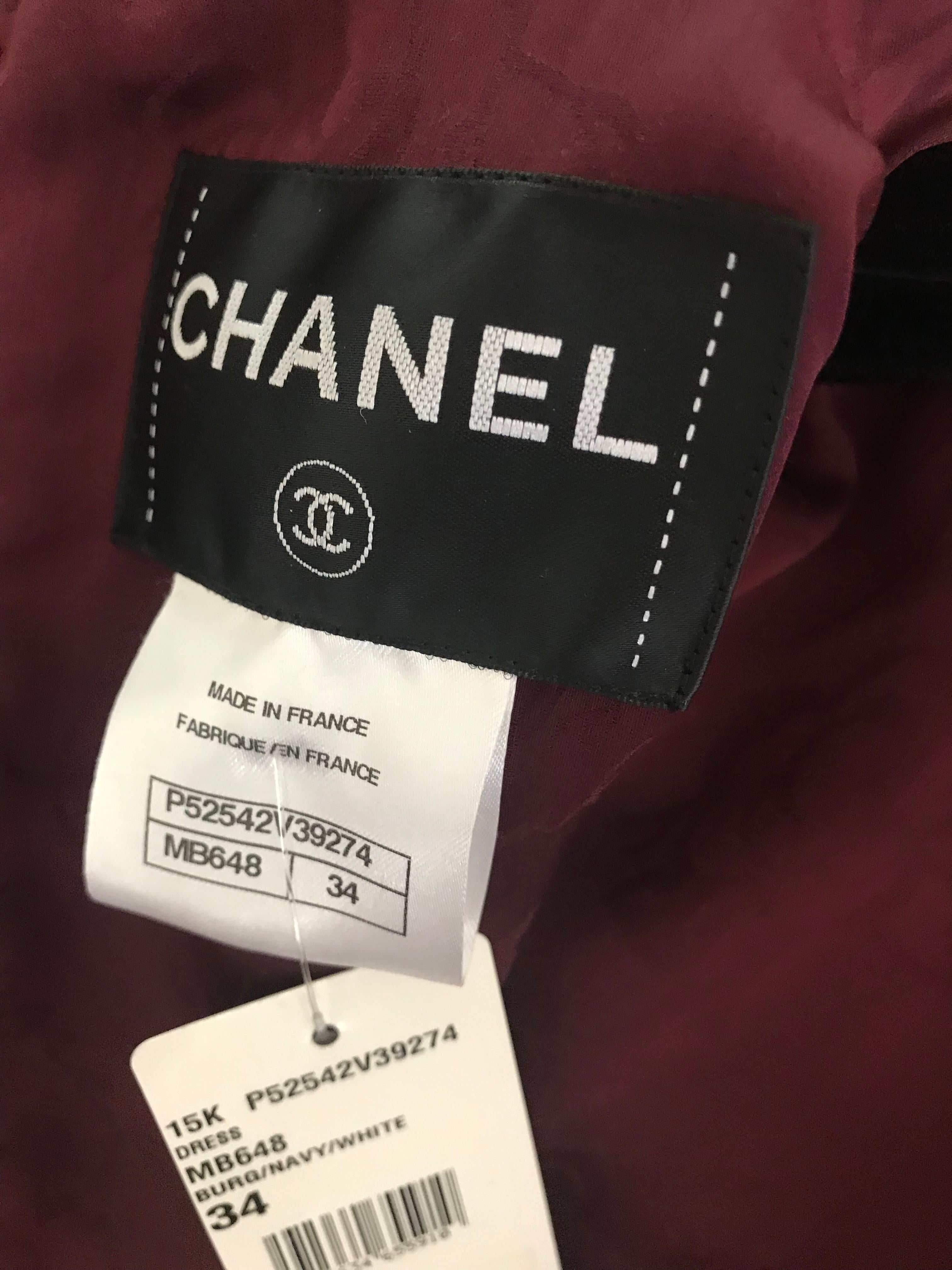 chanel clothes tag