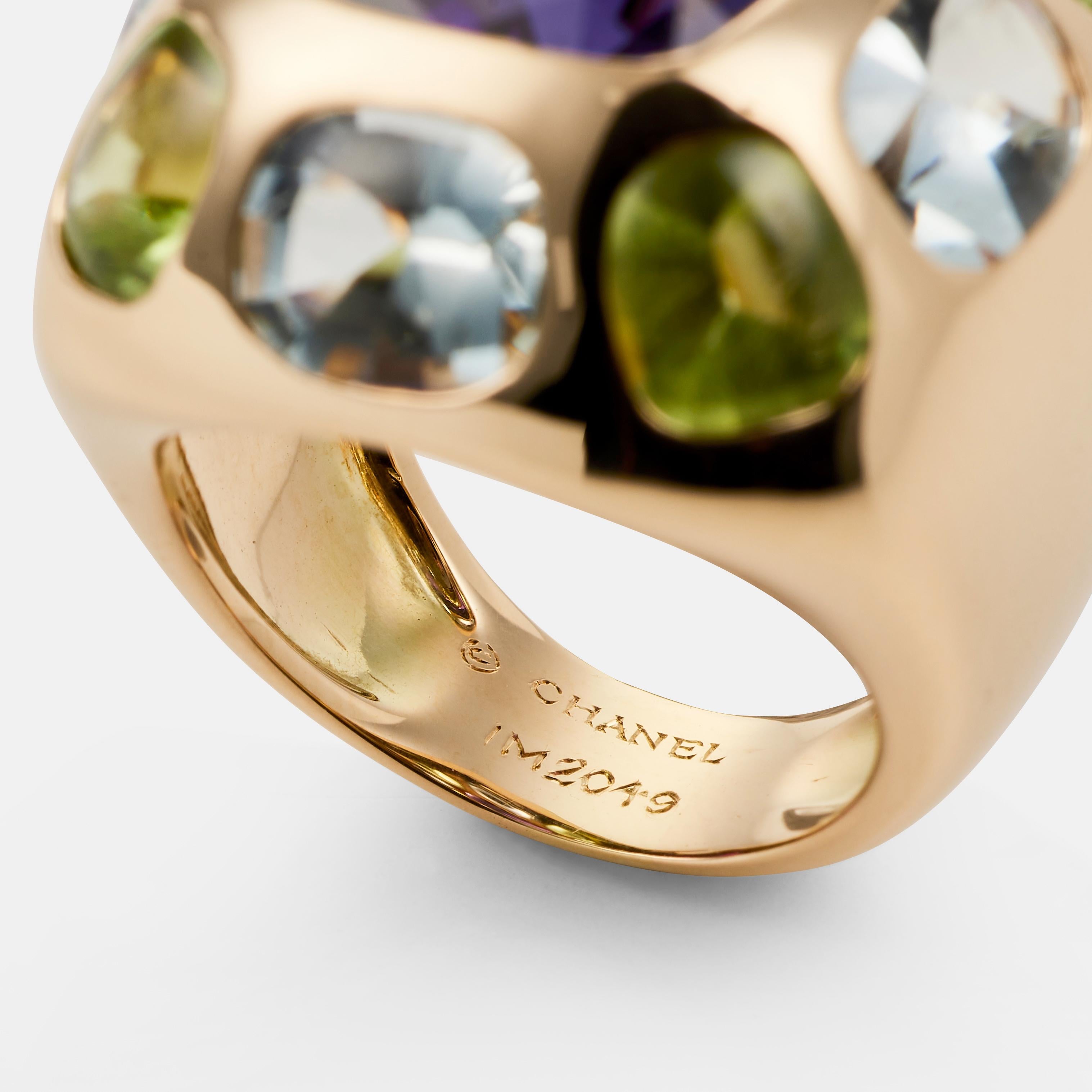 CHANEL Coco Barock Ring im Vintage-Stil für Damen oder Herren im Angebot