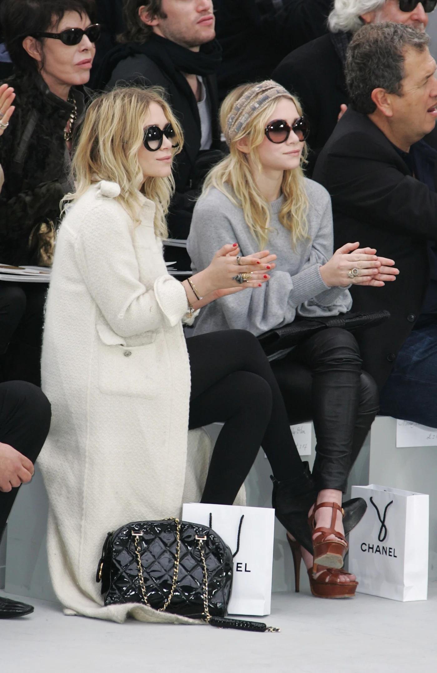 Women's Chanel Coco Black Curve (34823 S5018) Sunglasses 2007 Mary-Kate & Ashley Olsen