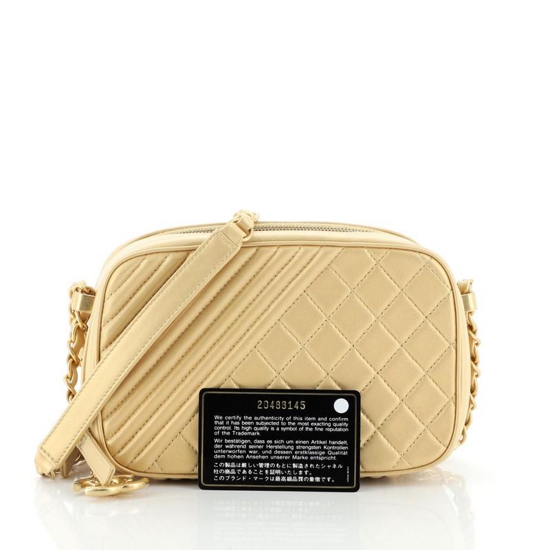 Chanel Coco Boy Camera Bag Quilted Leather Small at 1stDibs chanel