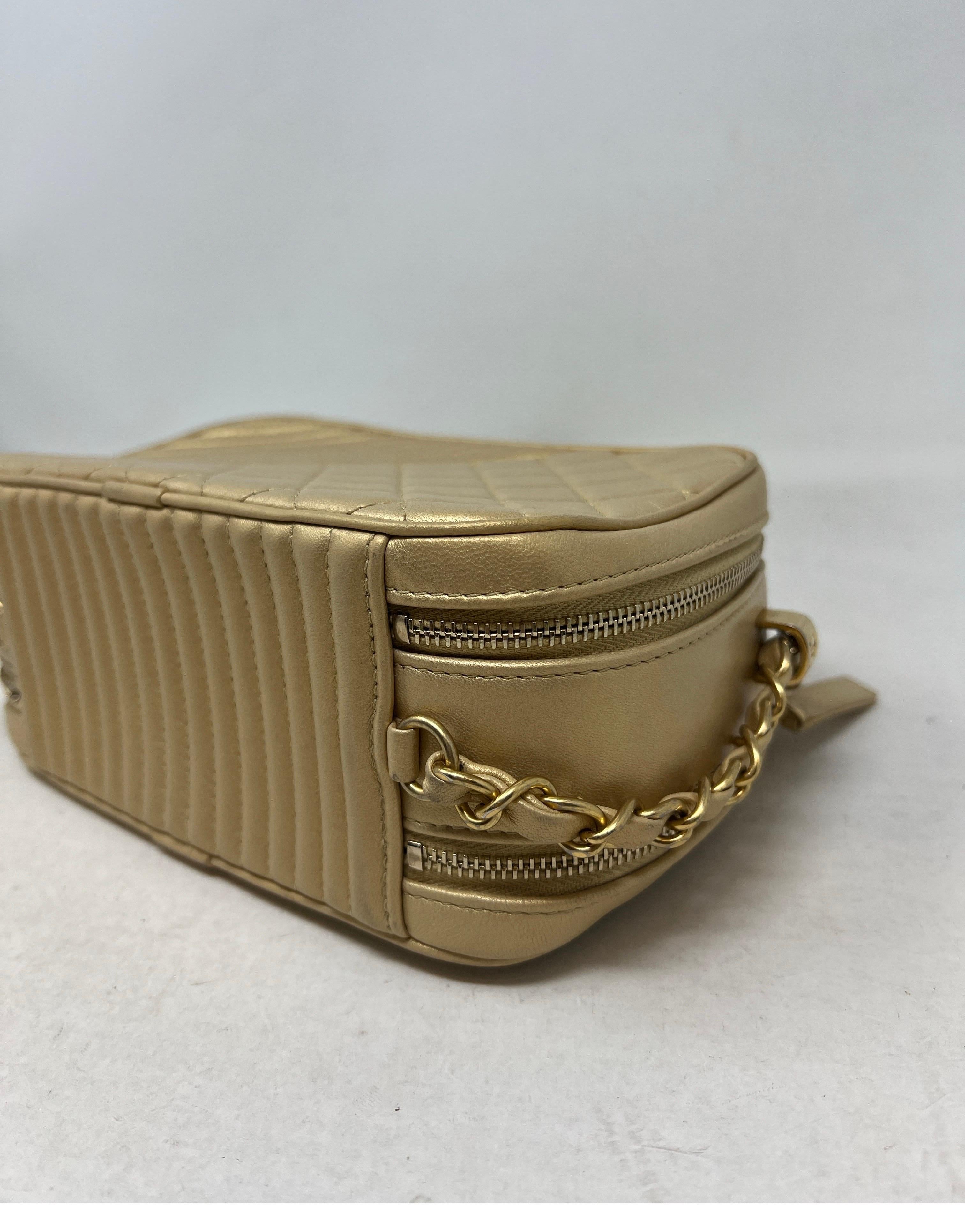 Chanel Coco Boy Gold Camera Case Bag 12