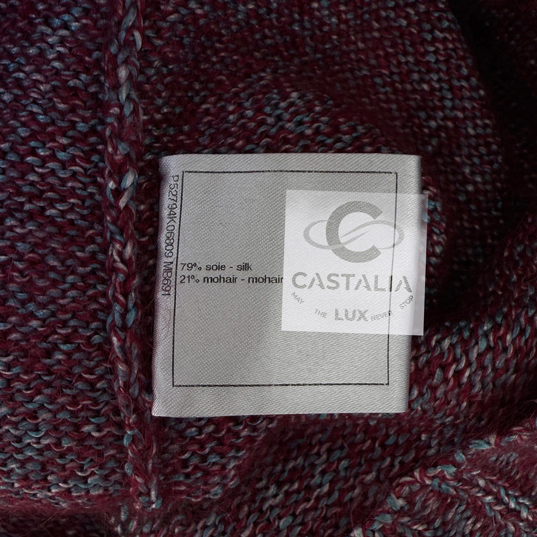 Chanel Coco Brasserie Artisan Maglia in seta 38 FR in vendita 9