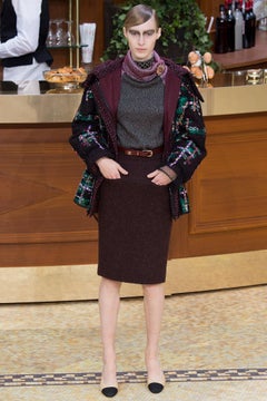 CHANEL Coco Brasserie Artisan Silk Jumper 38 FR