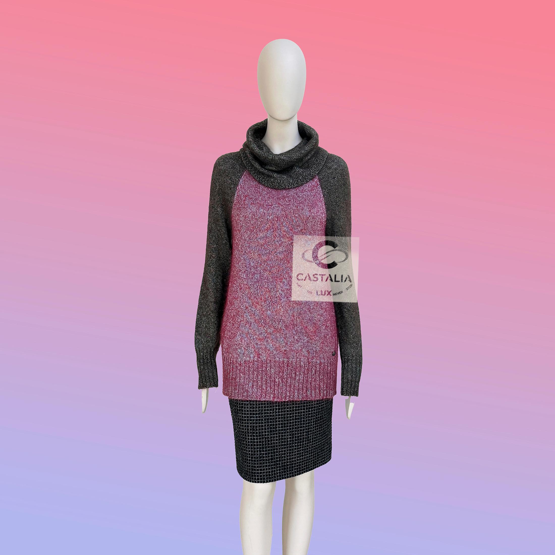 Chanel Coco Brasserie Artisanal Seidenpullover 38 FR im Angebot 4