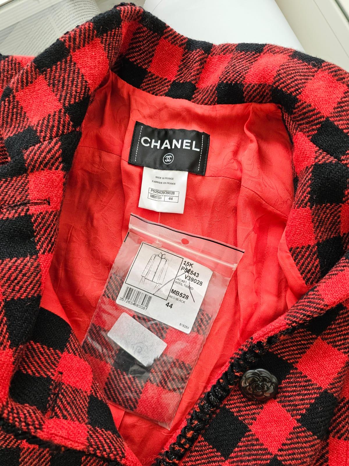 Women's or Men's Chanel Coco Brasserie New Runway Jacket