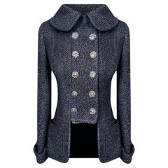 Chanel Coco Brasserie Runway Lesage Veste en tweed